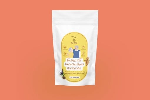 Bột ngũ cốc dành cho người già Hạt Nhà 250gr