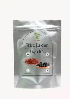 Trà đậu đen gạo lứt hạt nhà