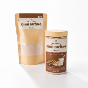 Combo Hũ 500g Và Túi 500g Bột Ngũ Cốc Dinh Dưỡng Hạt Nhà